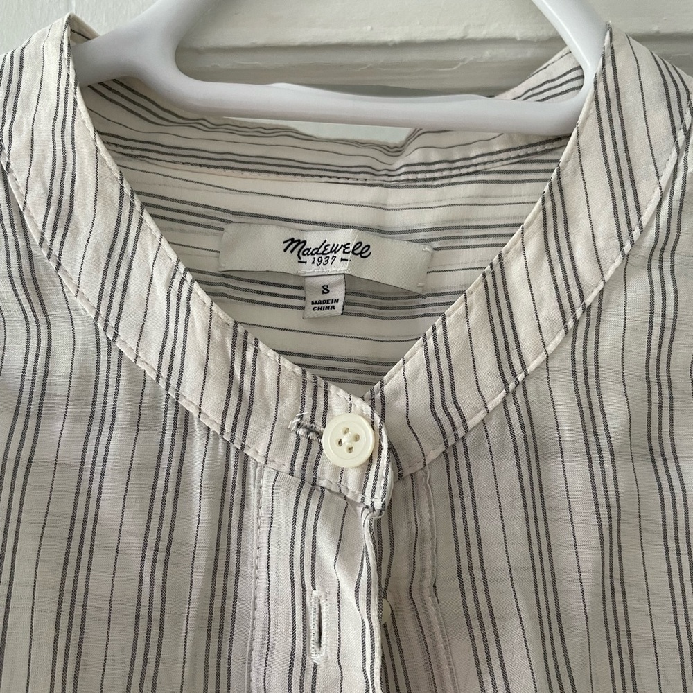 Madewell button up shirt